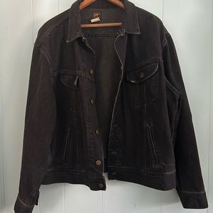 Vintage men’s Lee denim jacket XL